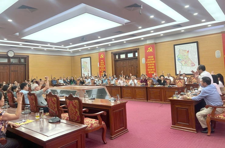 Hội nghị Uỷ ban Mặt trận Tổ quốc Việt Nam phường Từ Liêm lần thứ Hai, khoá I, nhiệm kỳ 2025 - 2030
- Ảnh 4.