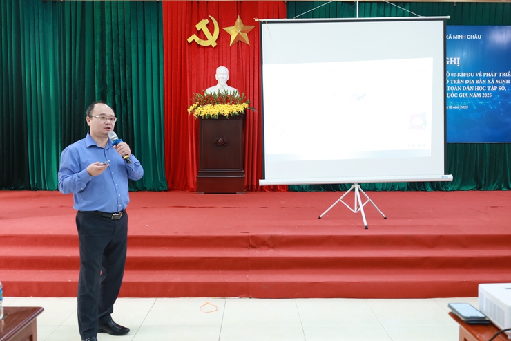 Xã Minh Châu đẩy mạnh chuyển đổi số, hướng tới xã thông minh năm 2030- Ảnh 3.