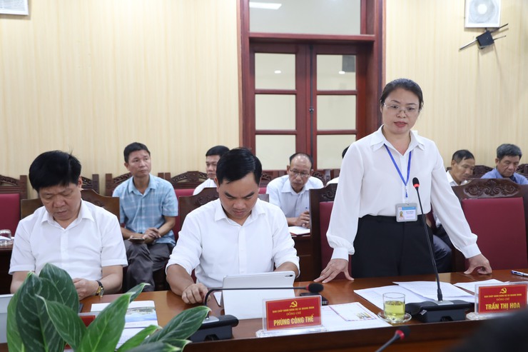Hội nghị Ban Chấp hành Đảng bộ xã Quang Minh lần thứ Ba- Ảnh 4.