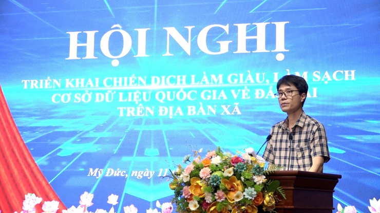 Xã Mỹ Đức triển khai thực hiện chiến dịch làm giàu, làm sạch cơ sở dữ liệu quốc gia về đất đai- Ảnh 2.