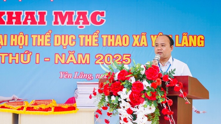 XÃ YÊN LÃNG KHAI MẠC CÁC MÔN THI ĐẤU TẠI ĐẠI HỘI THỂ DỤC THỂ THAO LẦN THỨ I NĂM 2025- Ảnh 2.