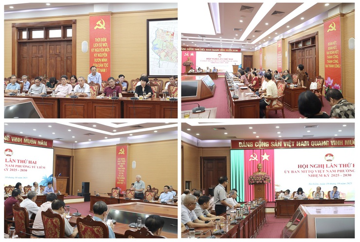 Hội nghị Uỷ ban Mặt trận Tổ quốc Việt Nam phường Từ Liêm lần thứ Hai, khoá I, nhiệm kỳ 2025 - 2030
- Ảnh 2.