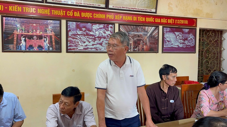 UBND xã Phúc Thọ thống nhất nội dung quản lý Di tích Quốc gia đặc biệt Đình Tường Phiêu và phối hợp tổ chức công bố các sản phẩm du lịch mới Hà Nội 2025 – "Tinh hoa hội tụ"- Ảnh 4.