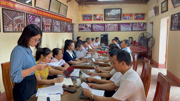 UBND xã Phúc Thọ thống nhất nội dung quản lý Di tích Quốc gia đặc biệt Đình Tường Phiêu và phối hợp tổ chức công bố các sản phẩm du lịch mới Hà Nội 2025 – "Tinh hoa hội tụ"- Ảnh 2.