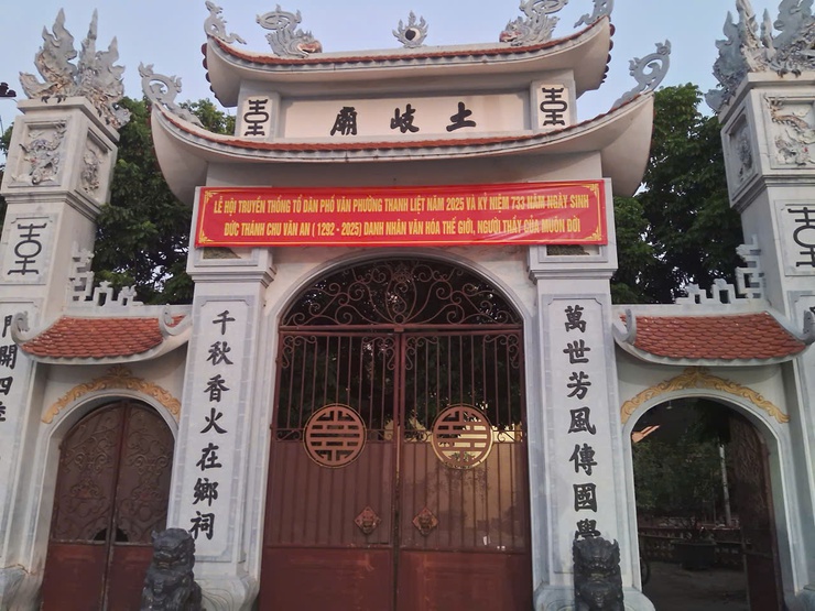 Phường Thanh Liệt: Long trọng tổ chức lễ kỷ niệm 733 năm ngày sinh Tiên triết Chu Văn An tại Đền Văn ( Miếu Thổ Kỳ)- Ảnh 6.