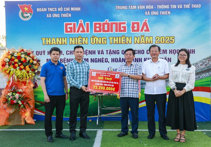 Xã Ứng Thiên tổ chức thành công giải bóng đá nam thanh niên năm 2025- Ảnh 23.