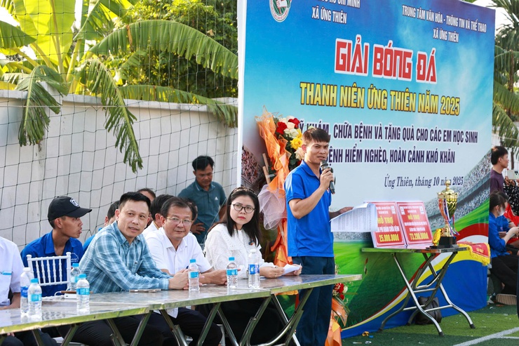 Xã Ứng Thiên tổ chức thành công giải bóng đá nam thanh niên năm 2025- Ảnh 25.