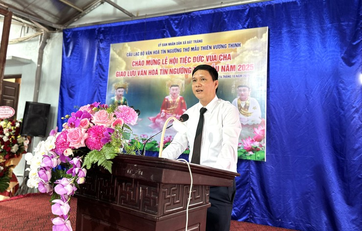 Khai mạc Giao lưu văn hóa tín ngưỡng thờ Mẫu xã Bát Tràng năm 2025- Ảnh 1.