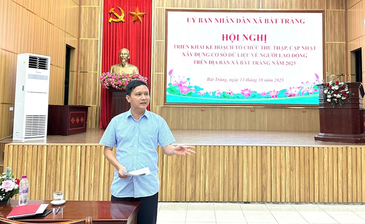 Bát Tràng triển khai kế hoạch thu thập, cập nhật cơ sở dữ liệu về người lao động trên địa bàn xã- Ảnh 3.