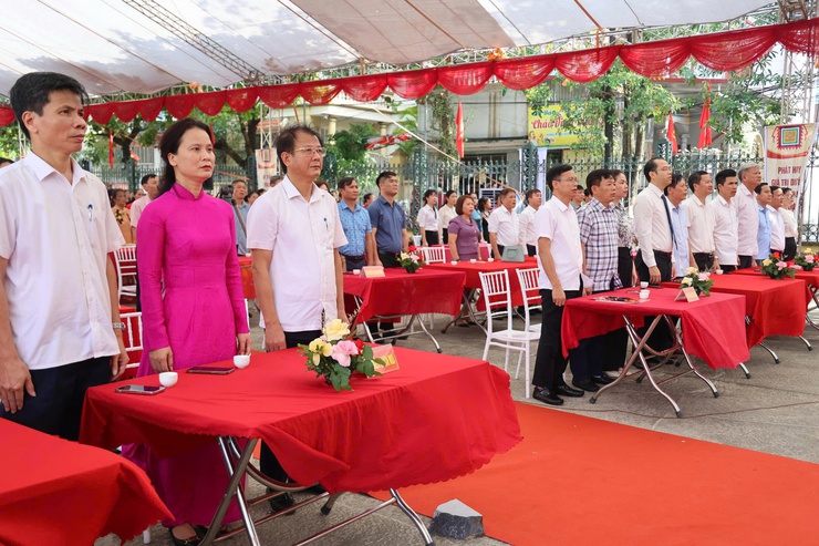 Lễ đón nhận bằng xếp hạng di tích lịch sử - nghệ thuật đình, chùa thôn Vũ Ngoại- Ảnh 4.