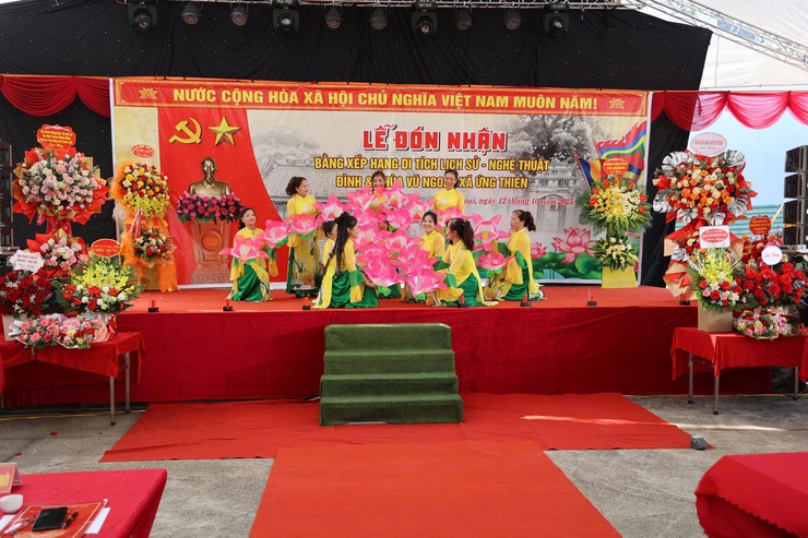 Lễ đón nhận bằng xếp hạng di tích lịch sử - nghệ thuật đình, chùa thôn Vũ Ngoại- Ảnh 19.