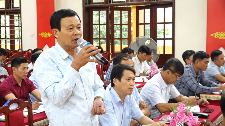 Hội nghị giao ban với các đồng chí Bí thư Chi bộ, Trưởng thôn, đánh giá kết quả quý III, triển khai nhiệm vụ quý IV, năm 2025- Ảnh 10.