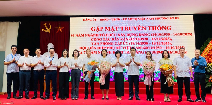 Gặp mặt kỷ niệm ngày truyền thống các Ban xây dựng đảng, Ủy ban kiểm tra, Văn phòng cấp ủy, Hội LHPN- Ảnh 3.