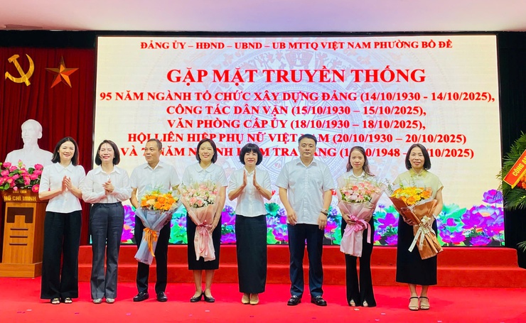 Gặp mặt kỷ niệm ngày truyền thống các Ban xây dựng đảng, Ủy ban kiểm tra, Văn phòng cấp ủy, Hội LHPN- Ảnh 4.