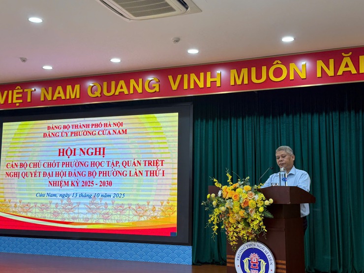 Từ Nghị quyết Đại hội Đảng bộ phường Cửa Nam lần thứ I – Khẳng định vị thế trung tâm, kiến tạo đô thị văn minh, hiện đại- Ảnh 6.