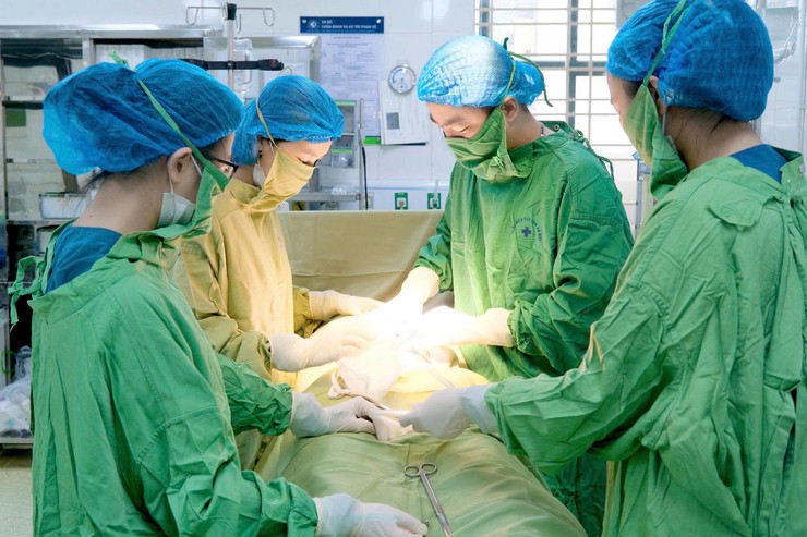 Bệnh viện Phụ Sản Hà Nội xử trí thành công hội chứng truyền máu song thai – một thai không tim- Ảnh 1.