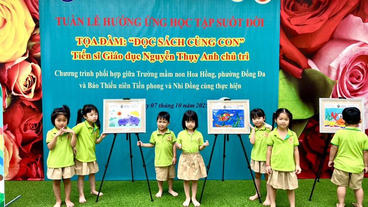 Sôi nổi các hoạt động trong "Tuần lễ học tập suốt đời" phường Đống Đa năm 2025- Ảnh 2.