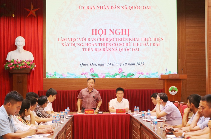 Xã Quốc Oai đẩy nhanh tiến độ xây dựng, hoàn thiện cơ sở dữ liệu đất đai- Ảnh 7.
