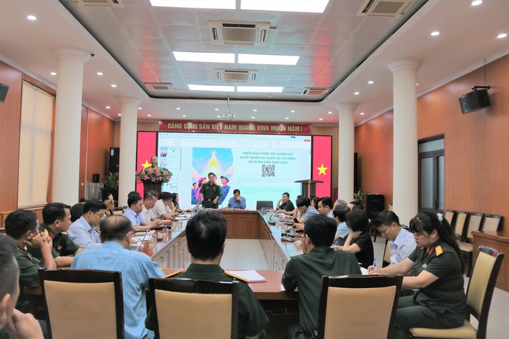 Sở Y tế Hà Nội tổ chức hội nghị triển khai công tác khám sức khỏe nghĩa vụ quân sự và công an nhân dân năm 2026- Ảnh 2.