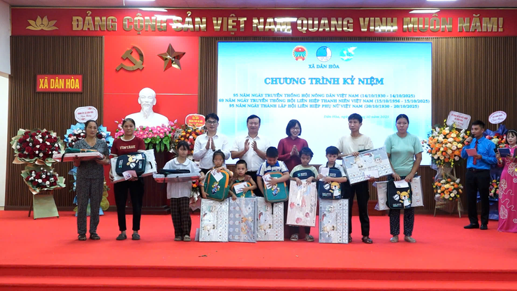 XÃ DÂN HÒA: KỶ NIỆM 95 NĂM NGÀY TRUYỀN THỐNG HỘI NÔNG DÂN VIỆT NAM, 69 NĂM NGÀY TRUYỀN THỐNG HỘI LIÊN HIỆP THANH NIÊN VIỆT NAM VÀ 95 NĂM NGÀY THÀNH LẬP HỘI LIÊN HIỆP PHỤ NỮ VIỆT NAM- Ảnh 10.