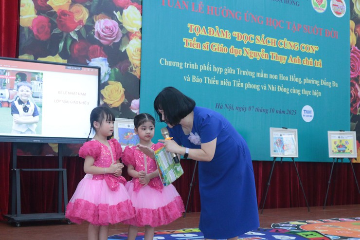 Sôi nổi các hoạt động trong "Tuần lễ học tập suốt đời" phường Đống Đa năm 2025- Ảnh 10.