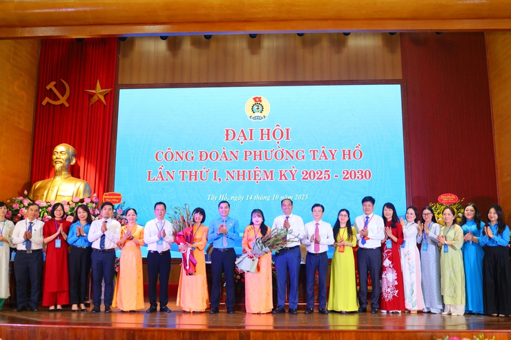 Đại hội Công đoàn phường Tây Hồ lần thứ nhất, nhiệm kỳ 2025 - 2030: Dấu ấn của sự đổi mới và phát triển.- Ảnh 8.