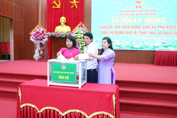 HỘI NÔNG DÂN XÃ PHÚ XUYÊN TỔ CHỨC LỄ MÍT TINH KỶ NIỆM 95 NĂM NGÀY THÀNH LẬP HỘI NÔNG DÂN VIỆT NAM- Ảnh 5.