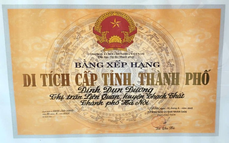 DI TÍCH LỊCH SỬ – VĂN HÓA ĐÌNH ĐỤN DƯƠNG- Ảnh 6.