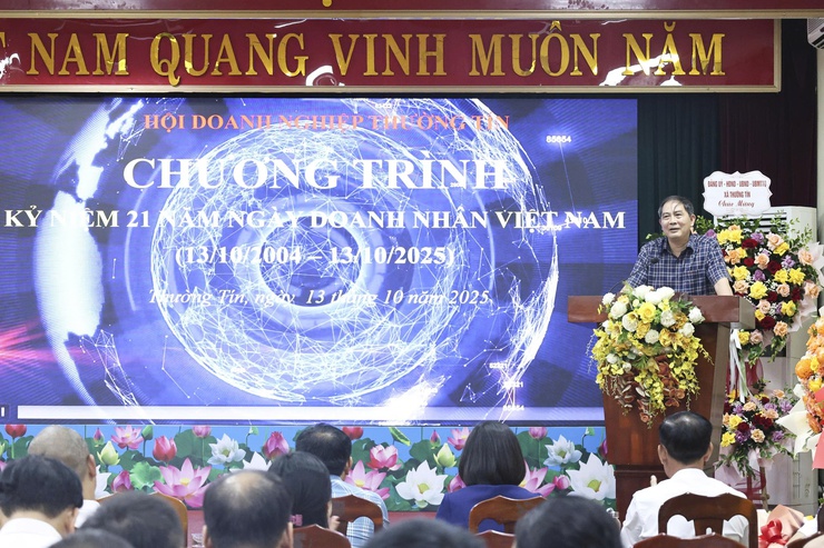 Hội doanh nghiệp Thường Tín kỷ niệm 21 năm Ngày doanh nhân Việt Nam- Ảnh 5.