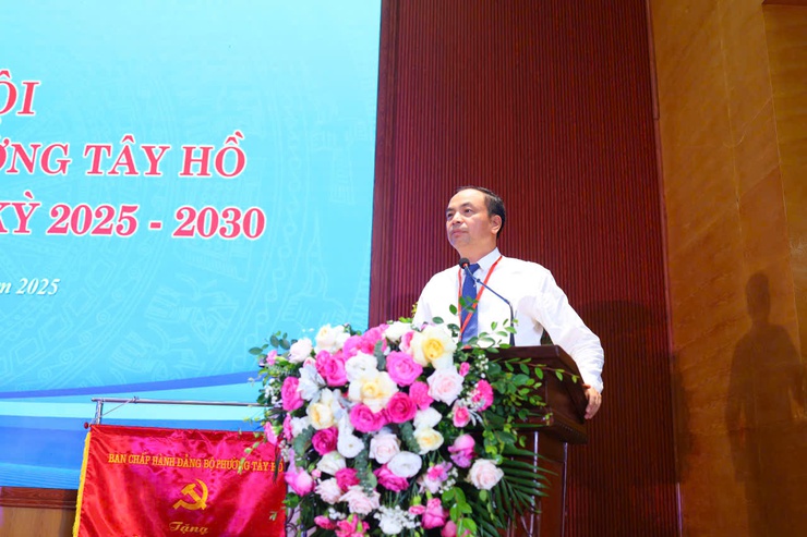 Đại hội Công đoàn phường Tây Hồ lần thứ nhất, nhiệm kỳ 2025 - 2030: Dấu ấn của sự đổi mới và phát triển.- Ảnh 6.