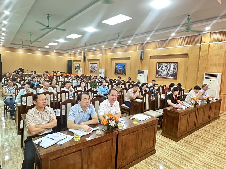 GIAO BAN BAN CHỈ ĐẠO CHIẾN DỊCH LÀM GIÀU, LÀM SẠCH CƠ SỞ DỮ LIỆU VỀ ĐẤT ĐAI- Ảnh 2.