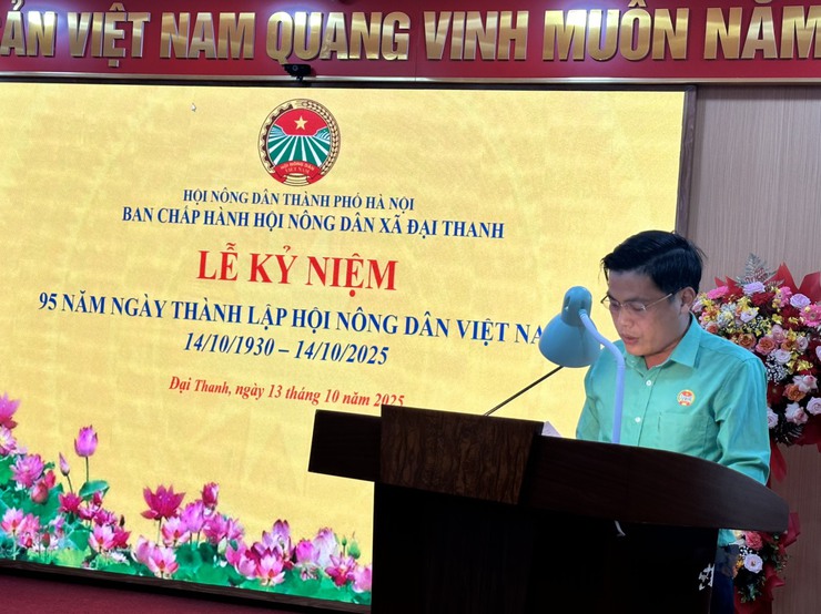 Xã Đại Thanh Kỷ niệm 95 năm ngày thành lập Hội Nông Dân Việt Nam (14/10/1930 – 14/10/2025)- Ảnh 6.
