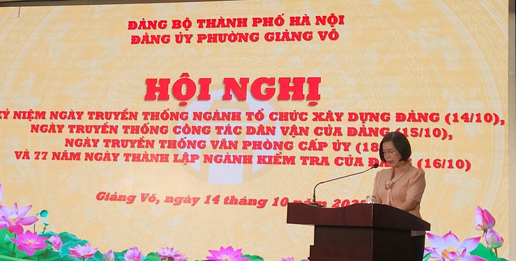 Gặp mặt kỷ niệm ngày truyền thống các Ban Xây dựng Đảng, Văn phòng cấp ủy- Ảnh 1.