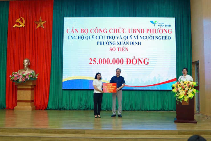 Xuân Đỉnh phát huy tinh thần “Lá lành đùm lá rách”, chung tay hướng về đồng bào vùng lũ- Ảnh 4.