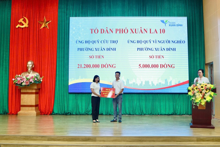 Xuân Đỉnh phát huy tinh thần “Lá lành đùm lá rách”, chung tay hướng về đồng bào vùng lũ- Ảnh 5.