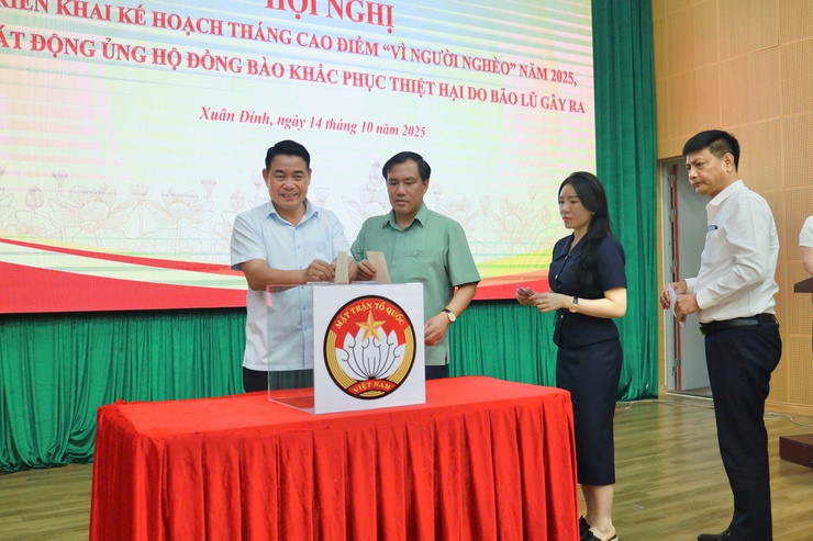 Xuân Đỉnh phát huy tinh thần “Lá lành đùm lá rách”, chung tay hướng về đồng bào vùng lũ- Ảnh 1.