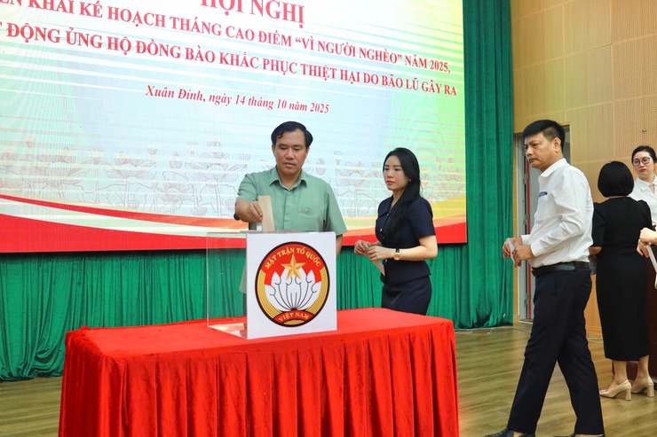 Xuân Đỉnh phát huy tinh thần “Lá lành đùm lá rách”, chung tay hướng về đồng bào vùng lũ- Ảnh 3.