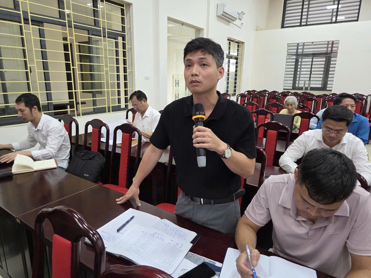 XÃ BÌNH MINH TỔ CHỨC HỘI NGHỊ LÀM VIỆC VỚI VIỆN QUY HOẠCH ĐÔ THỊ VÀ NÔNG THÔN QUỐC GIA (BỘ XÂY DỰNG)- Ảnh 4.