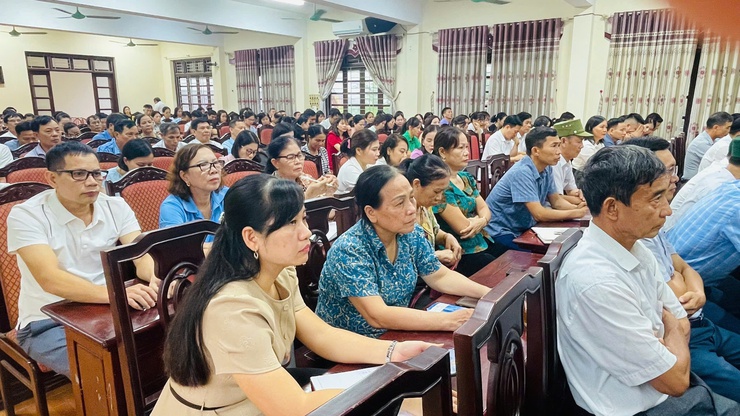 Đảng ủy xã Phúc Thọ tập huấn nghiệp vụ công tác kiểm tra, giám sát và kỷ luật của Đảng năm 2025- Ảnh 4.