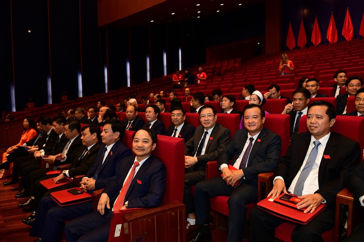 Đoàn đại biểu xã Suối Hai dự Đại hội đại biểu Đảng bộ Thành phố Hà Nội lần thứ XVIII, nhiệm kỳ 2025–2030- Ảnh 4.