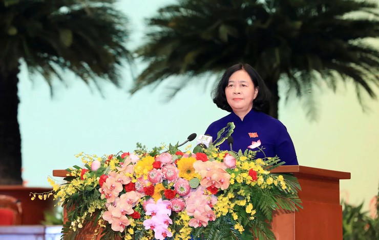 Đoàn đại biểu xã Suối Hai dự Đại hội đại biểu Đảng bộ Thành phố Hà Nội lần thứ XVIII, nhiệm kỳ 2025–2030- Ảnh 2.