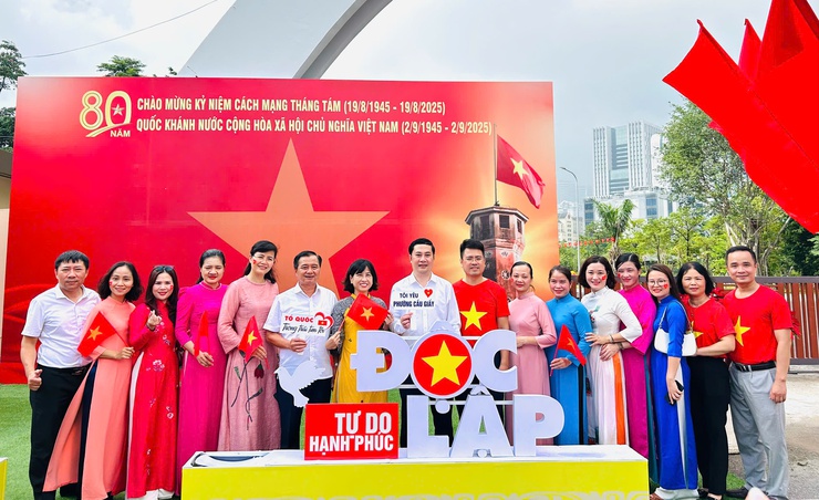 Phường Cầu Giấy trong nhịp bước mùa Thu- Ảnh 4.