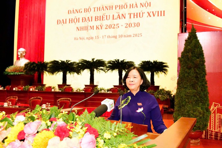 Đảng bộ xã Quốc Oai vinh dự có 3 đại biểu dự Đại hội đại biểu Đảng bộ Thành phố Hà Nội lần thứ XVIII nhiệm kỳ 2025 -2030- Ảnh 2.