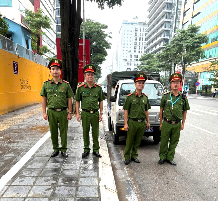 A group of men in uniform standing on the side of a road  AI-generated content may be incorrect.