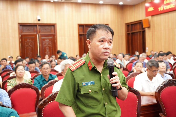 Phường Chương Mỹ họp Hội đồng Nghĩa vụ quân sự, triển khai công tác tuyển chọn và gọi công dân nhập ngũ năm 2026- Ảnh 6.