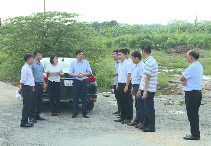 Thường trực HĐND xã Phúc Lộc giám sát thực tế việc thực hiện các dự án trên địa bàn xã- Ảnh 9.