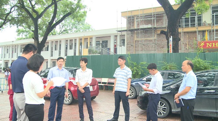 Thường trực HĐND xã Phúc Lộc giám sát thực tế việc thực hiện các dự án trên địa bàn xã- Ảnh 5.
