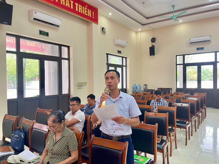 UBND xã Thiên Lộc tổ chức hội nghị giao ban công tác chính quyền Quý III năm 2025.- Ảnh 11.