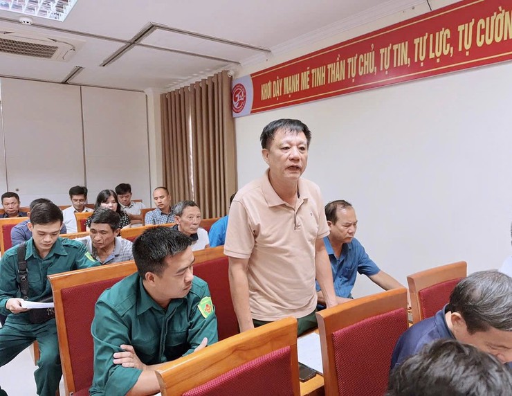 Hội đồng Nghĩa vụ quân sự phường Dương Nội xét duyệt nguồn công dân trong độ tuổi sẵn sàng nhập ngũ năm 2026 - Ảnh 2.