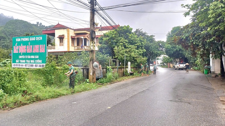 Trường sĩ quan Lục Quân I, Thực hiện nhiệm vụ Hành quân dã ngoại làm công tác dân vận trên địa bàn xã Yên Xuân- Ảnh 3.